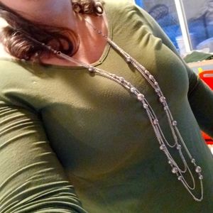 Fashion necklace with earrings